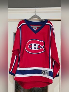 NHL Montreal Canadiens Habs Kids Hockey Jersey - YOUTH L/XL